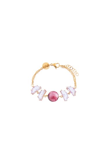Bracelet MurrinaMurano Venezia Woman Ocean in Steel Cristallo GM0312.27 - GM0312.27